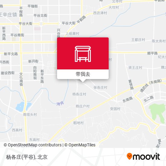 杨各庄(平谷)地图