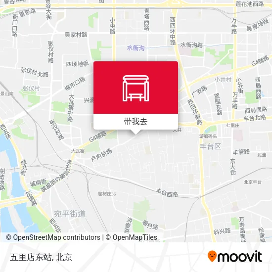 五里店东站地图