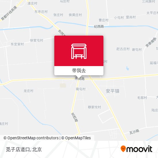 觅子店道口地图