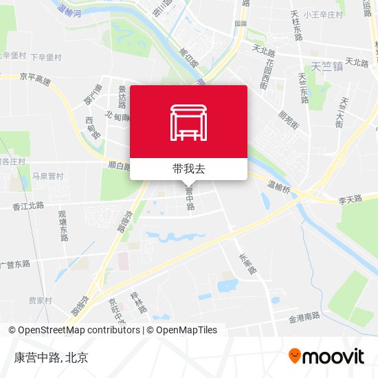 康营中路地图