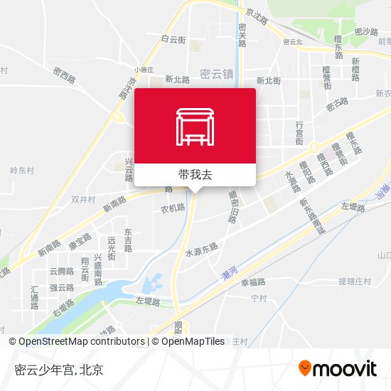 密云少年宫地图