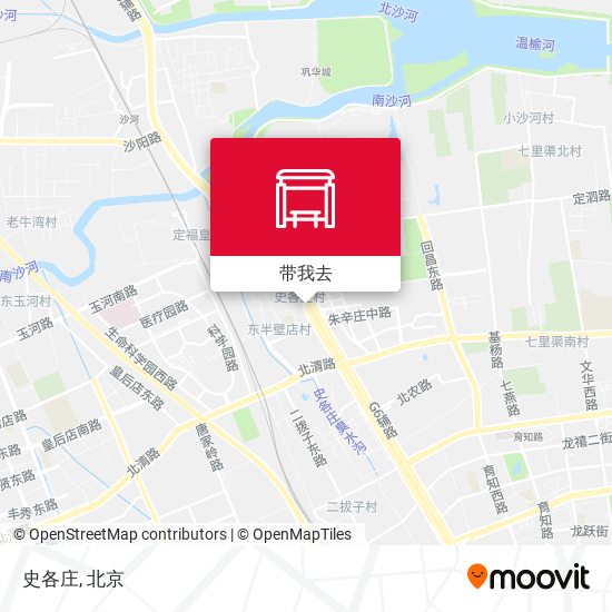 史各庄地图
