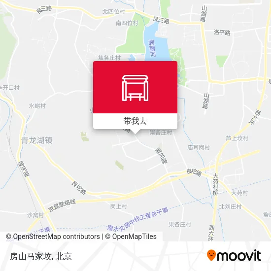 房山马家坟地图