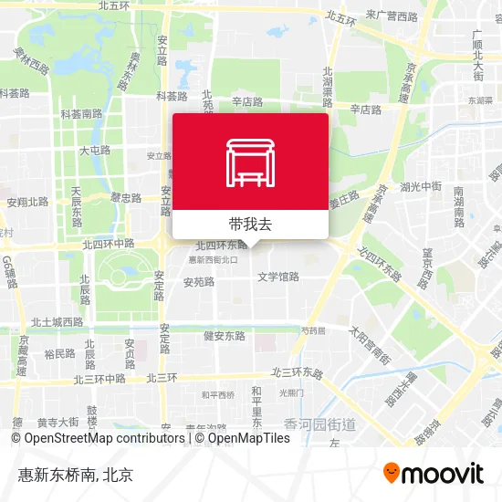 惠新东桥南地图
