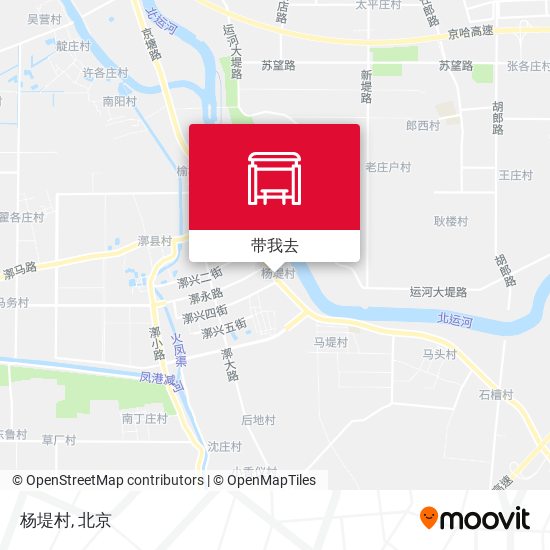 杨堤村地图