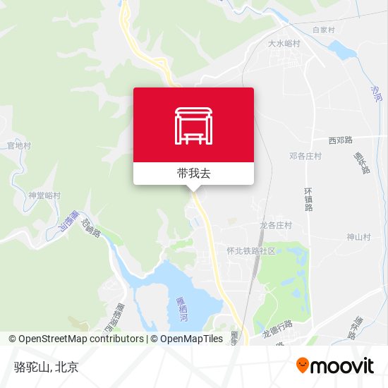 骆驼山地图
