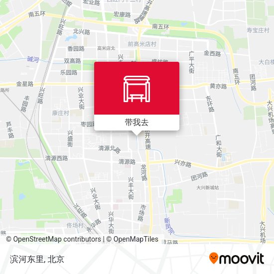 滨河东里地图