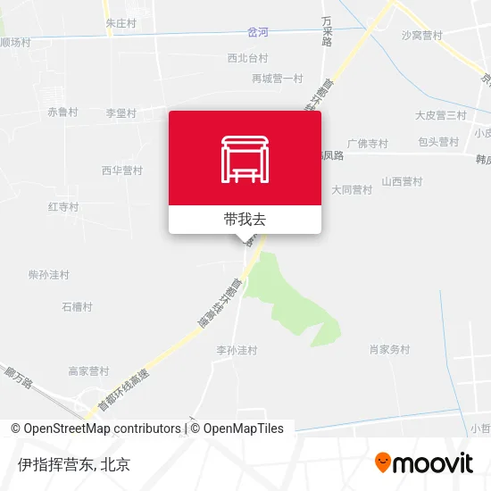 伊指挥营东地图