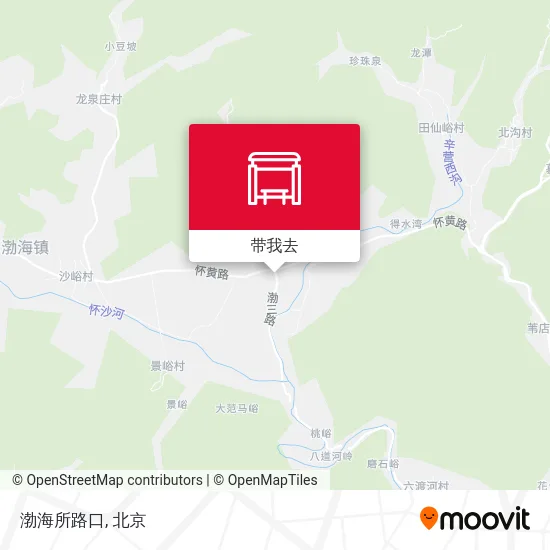 渤海所路口地图