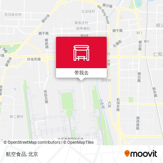航空食品地图
