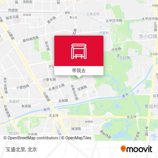 宝盛北里地图