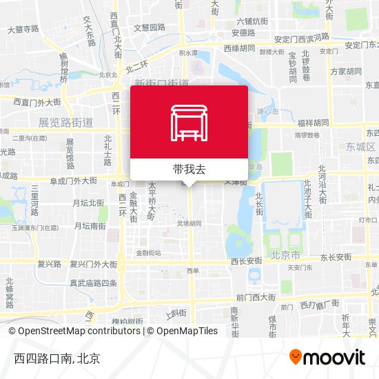 西四路口南地图