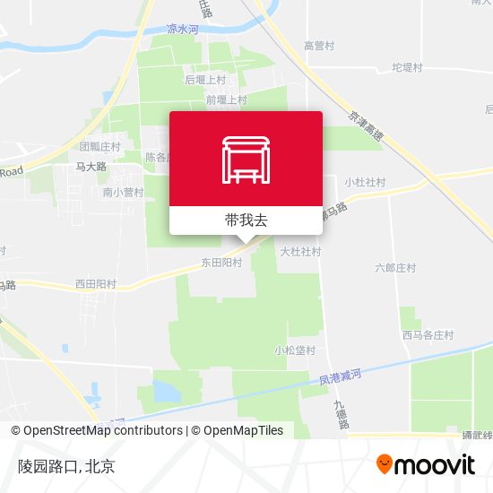 陵园路口地图