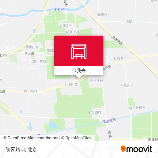 陵园路口地图