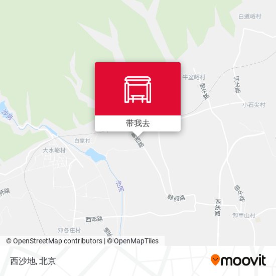 西沙地地图