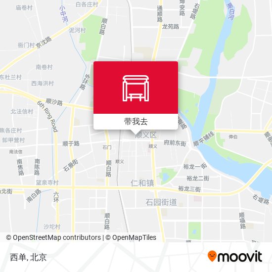西单地图