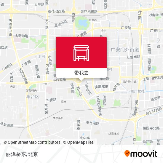 丽泽桥东地图