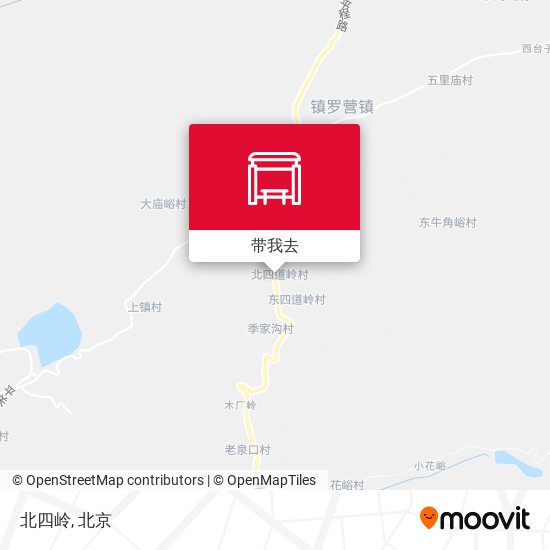 北四岭地图