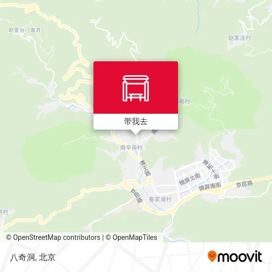 八奇洞地图