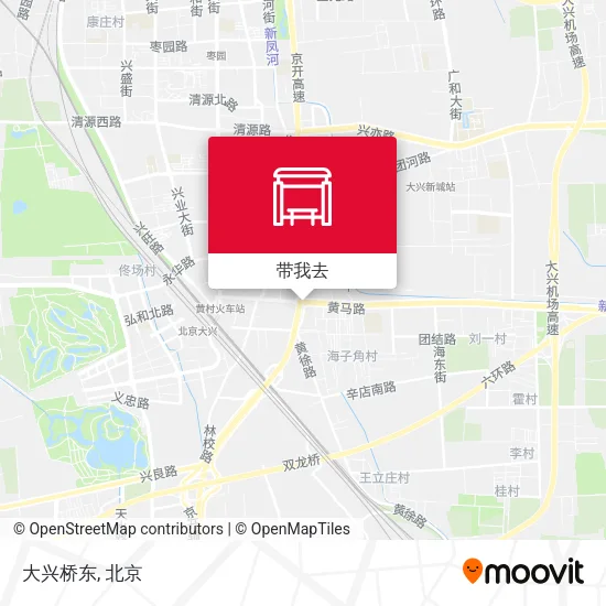 大兴桥东地图