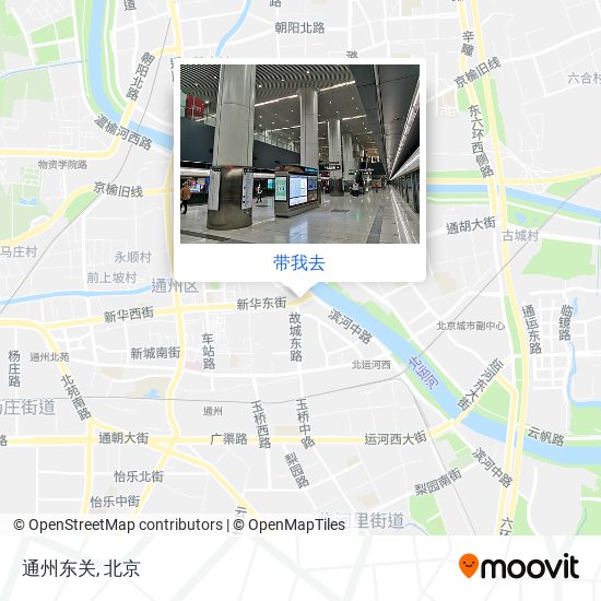 通州东关地图