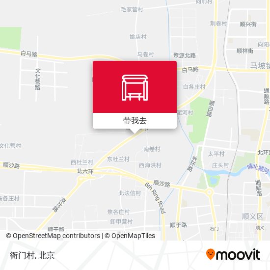 衙门村地图