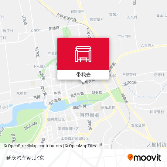 延庆汽车站地图