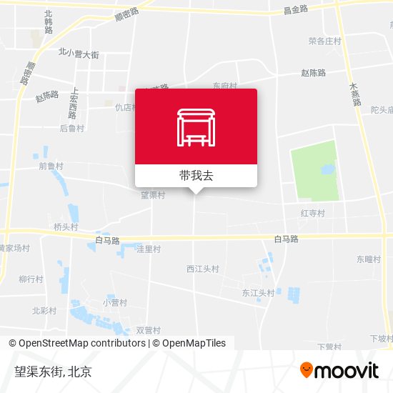 望渠东街地图