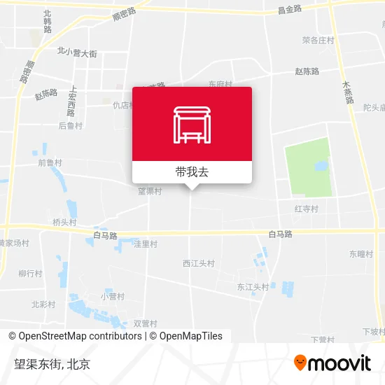 望渠东街地图