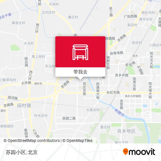 苏园小区地图