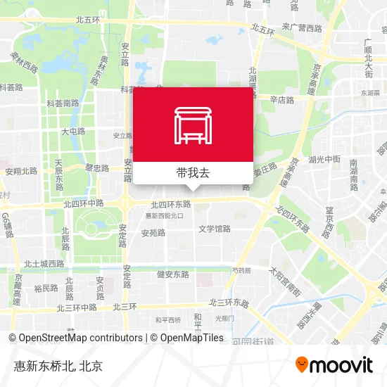 惠新东桥北地图