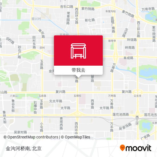 金沟河桥南地图