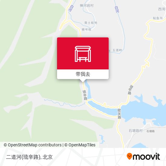 二道河(琉辛路)地图