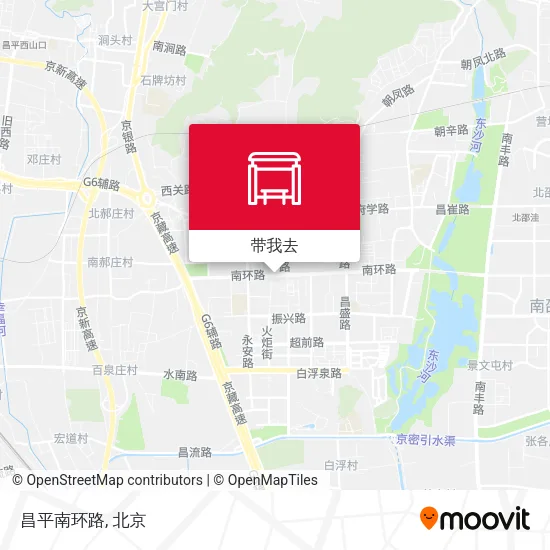 昌平南环路地图