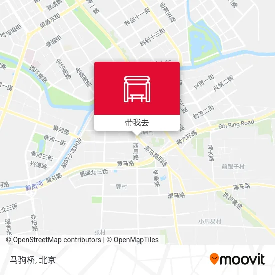 马驹桥地图