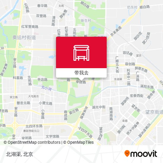 北湖渠地图