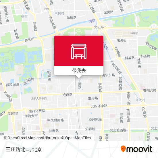 王庄路北口地图