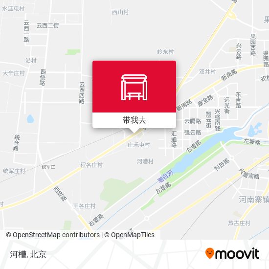 河槽地图