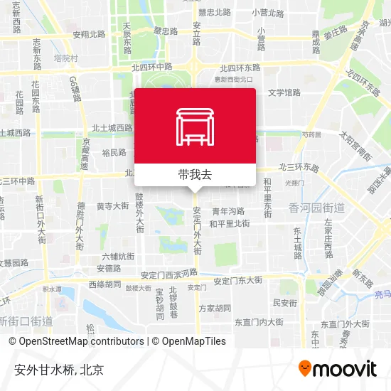 安外甘水桥地图
