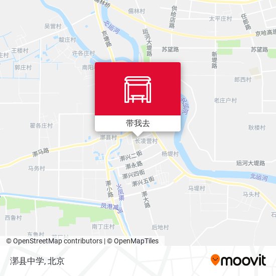 漷县中学地图