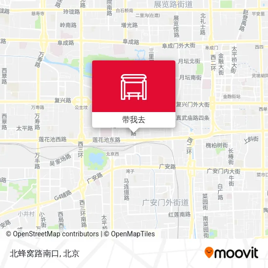 北蜂窝路南口地图