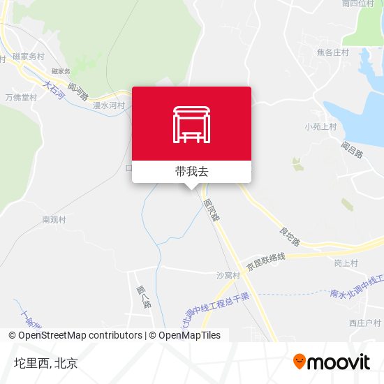 坨里西地图