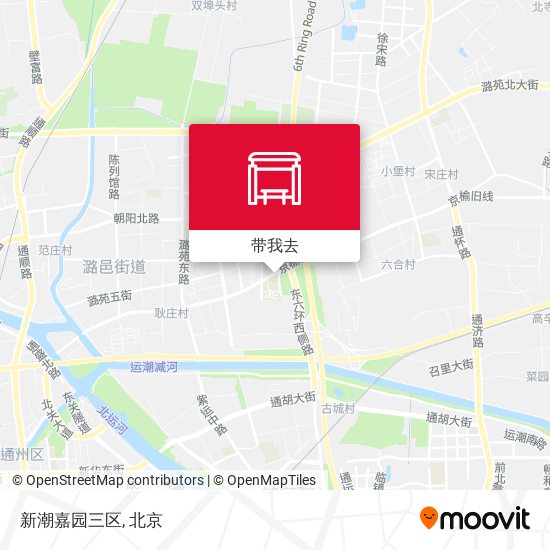 新潮嘉园三区地图