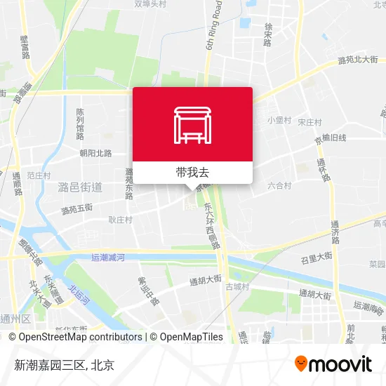 新潮嘉园三区地图