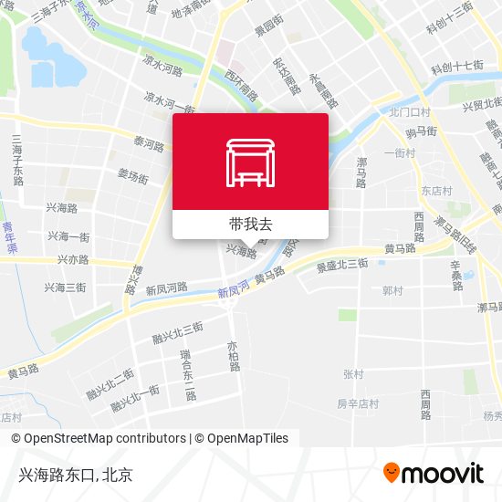 兴海路东口地图