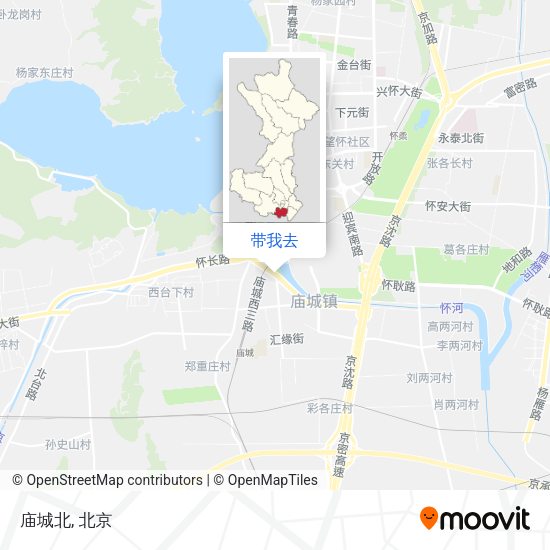 庙城北地图