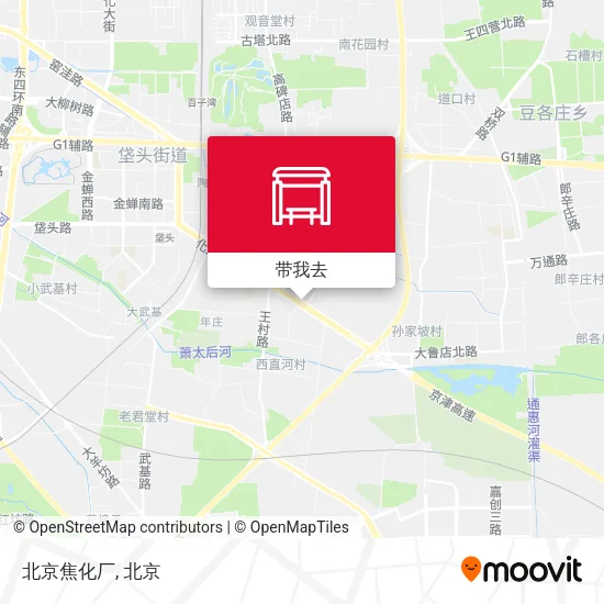 北京焦化厂地图
