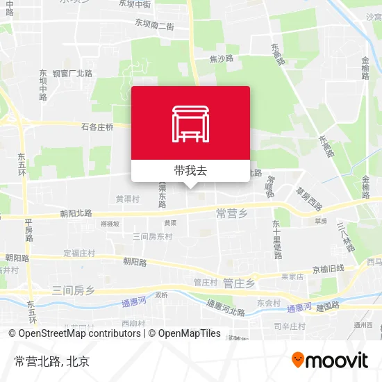 常营北路地图