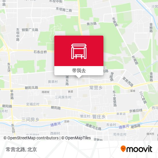 常营北路地图