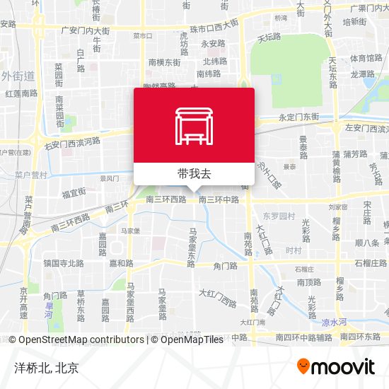 洋桥北地图